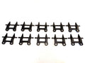 10 Pack Short Style Haybine Mower Conditioner Stub Guards Compatible with New Holland Case IH International Hesston and Sickle Mowers