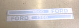 Hood Decal Set Compatible with Ford 1300 Tractor