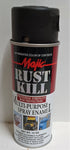 Spray Paint Rust Kill Matte Black Spray Enamel Industrial Strength Protection