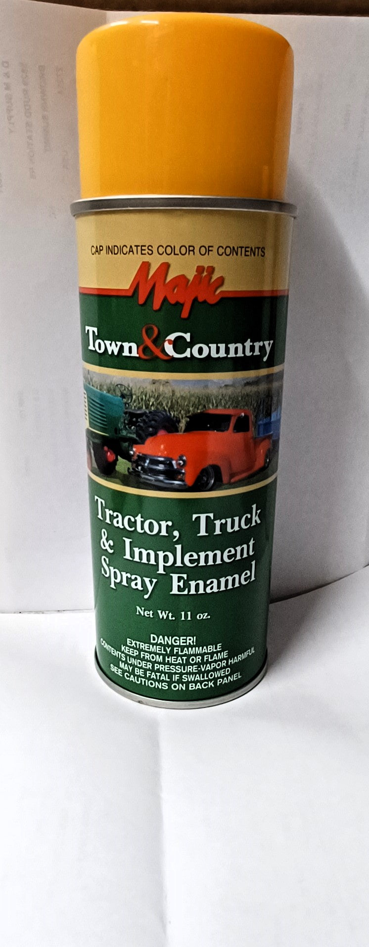 Yellow Tractor and Implement Spray Paint for Cub Cadet