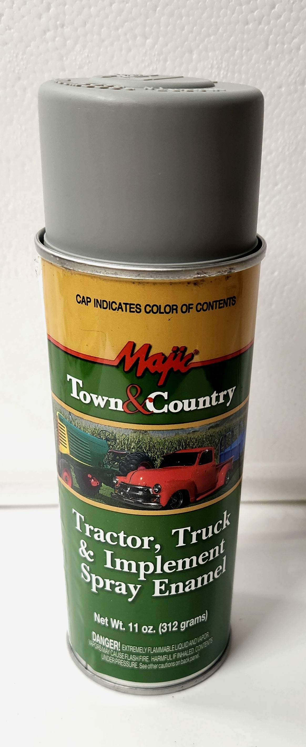 1 Can Gray Primer Spray Paint for Tractor Car Truck Automotive and Implement