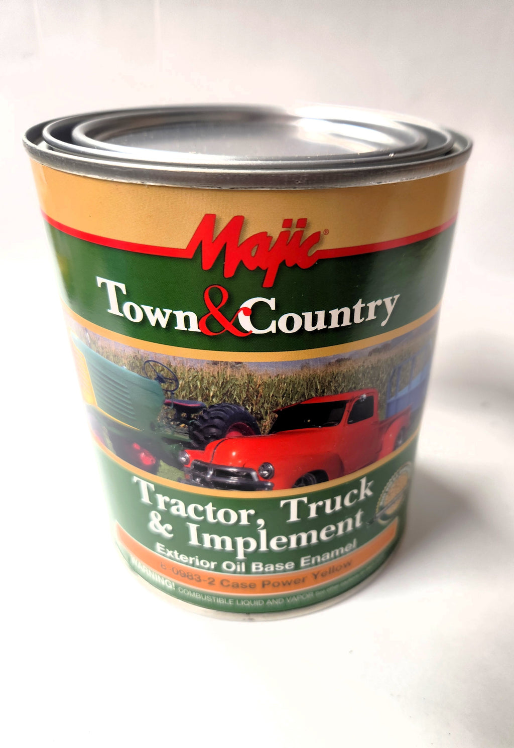 One Quart Power Yellow Paint For Case Tractor Truck Implements