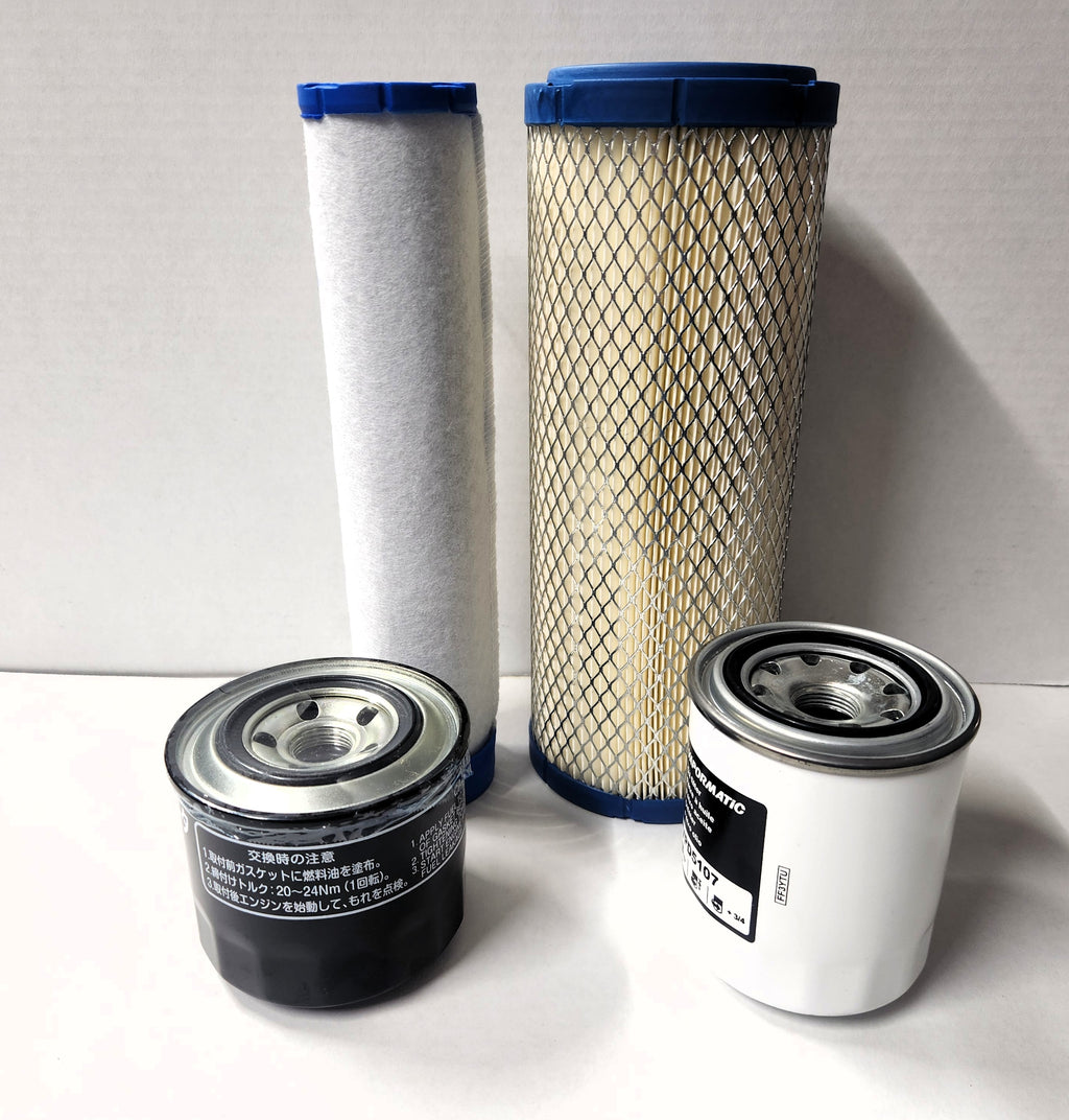 Filter Maintenance Service Kit for Takeuchi Excavators TB135 w/Yanmar 3TNV8