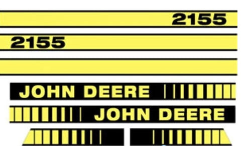 Decal Set for John Deere 2155 Tractor