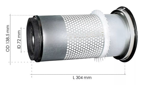 Air Filter For Massey Ferguson 20F 20S 253 360 362 364s 374s 384s 394s 154-4 174-4 194-4 254 263 360 362 3595518M1