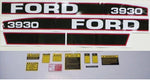 Decal Set with Caution Kit for Ford New Holland 3930 Tractor