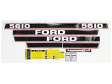Decal Set with Caution and Shift Stickers Compatible with Ford 5610 Tractor