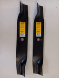 JD5016 Set of 2 Lawn Mower Blades for John Deere 38" Cut F510 F525 GT225 GT242 GT235 GT245 GT275 GT325