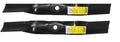 Set of 3 Mower Blades fits John Deere 42" GX25668 Z315E Z320M Z320R Z335E Z335M Z345M Z345R S220 S240 X330 X350 X354 X370