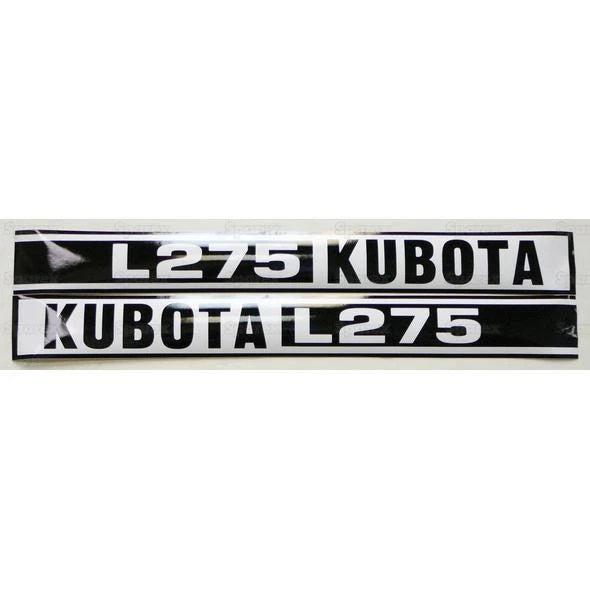 Decal Set Compatible with Kubota L275 Tractor