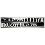 Decal Set Compatible with Kubota L275 Tractor