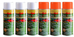 Bobcat Skid steer Loader Orange and White Premium Spray Paint Kit