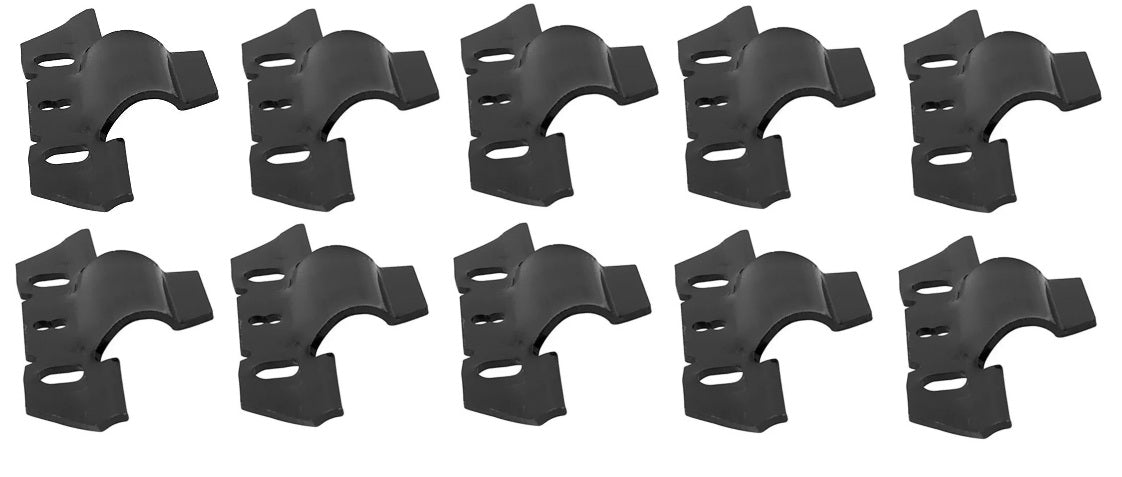 10 Low Sickle Hold Down Clips Compatible with Massey Ferguson Mower 135 30 31 32 41 42 51 52