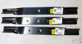 LP1002 Set of 3 Heavy Duty Blades for Land Pride 60" Clockwise Lawn Mower Blades