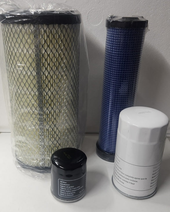 Heavy Duty Filter Service Maintenance Kit Compatible with Kubota M9000 Tractor