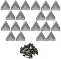 20 Sickle Sections and Rivets Compatible Massey Ferguson 31 32 41 42 51 52 71 72 135