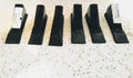 6 pack of Box blade scape blade ripper shanks points tips for 3/4" thk shanks