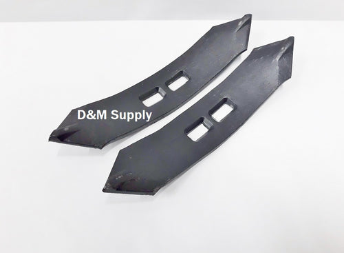 2 Heavy Duty Thicker Spring Tooth Point for Cultivator 5/16" x 11" uses 7/16" bolt