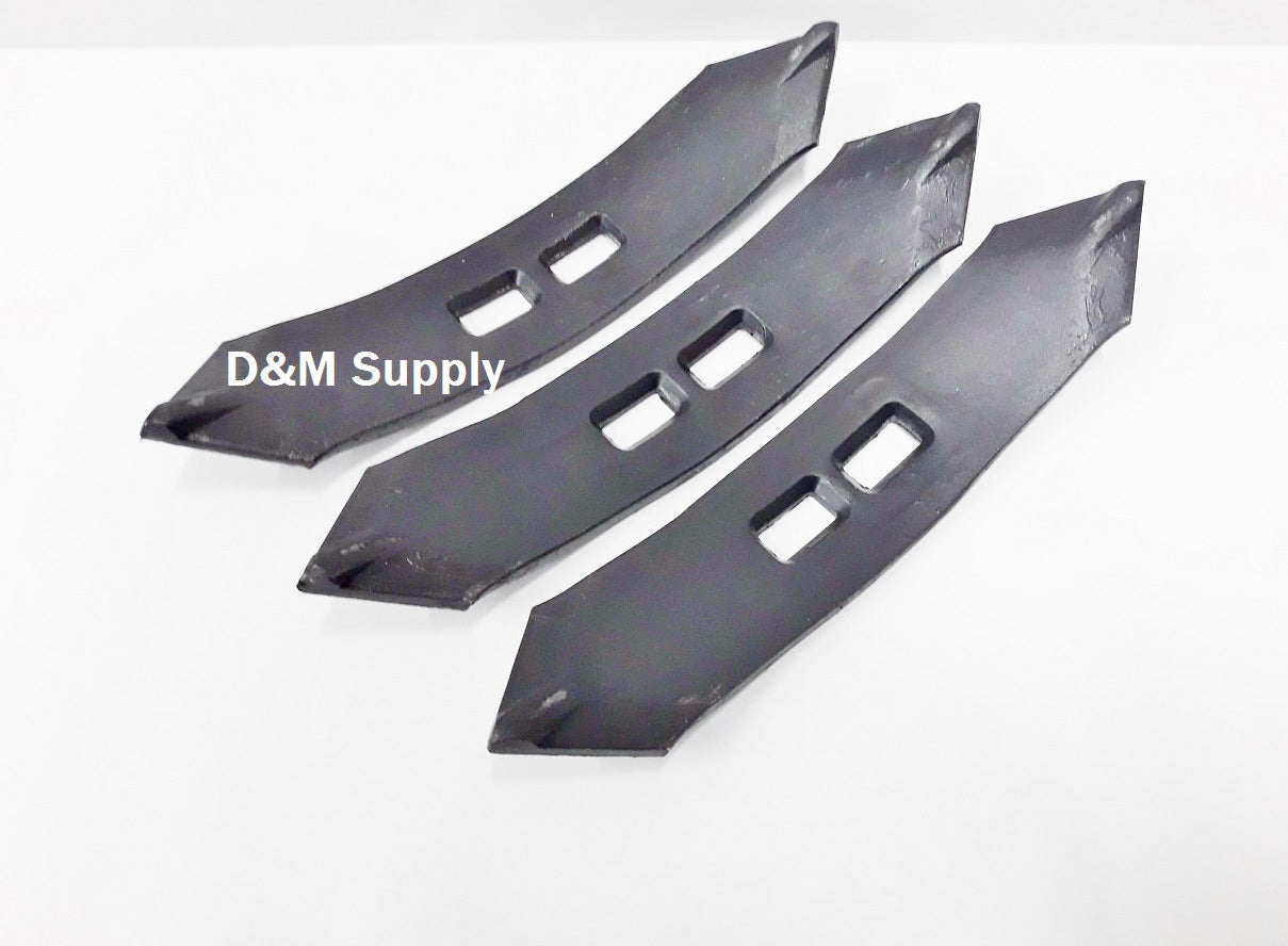 3 Heavy Duty Thicker Spring Tooth Point for Cultivator 5/16" x 11" uses 7/16" bolt