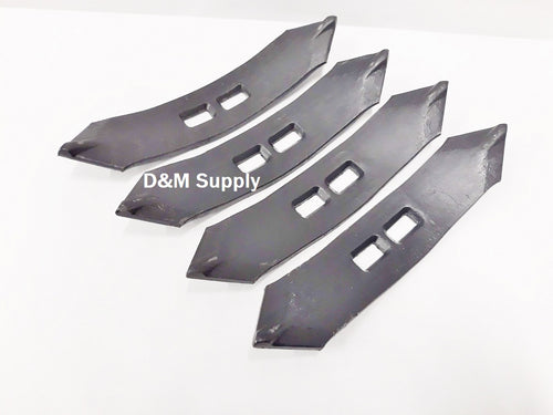 4 Heavy Duty Thicker Spring Tooth Point for Cultivator 5/16" x 11" uses 7/16" bolt