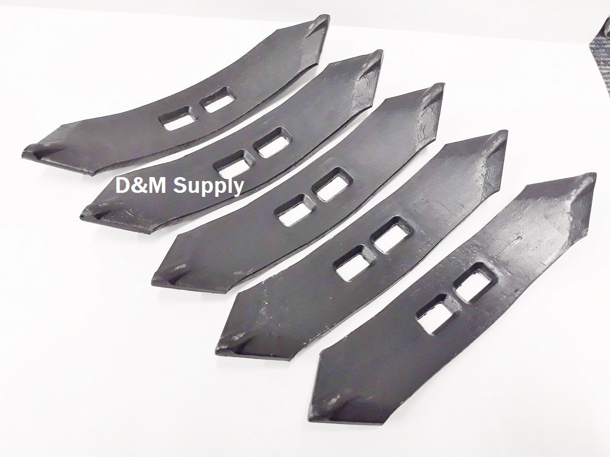 5 Heavy Duty Thicker Spring Tooth Point for Cultivator 5/16" x 11" uses 7/16" bolt