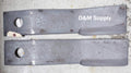 Made in USA 2 Bush Hog Rotary Cutter Blades 109 1109 1166 1209 160 1600 166 2512