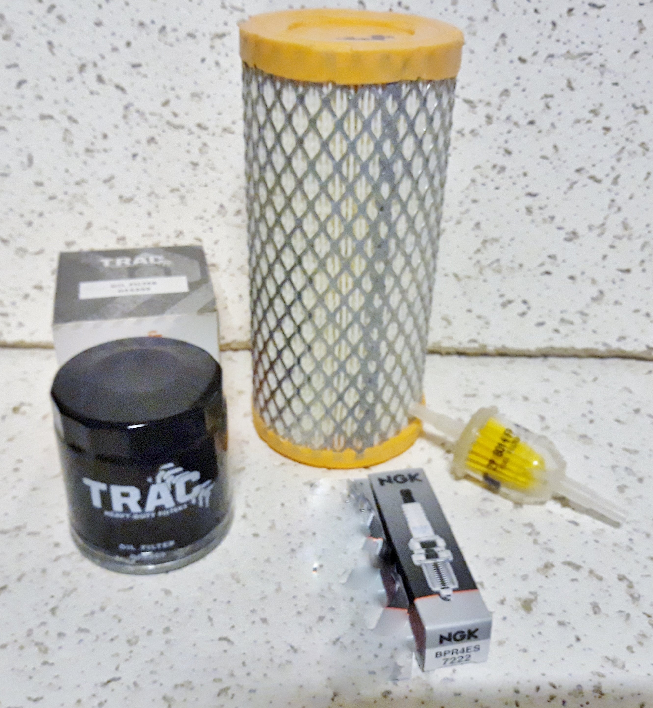 Heavy Duty Golf Cart Tune Up Filter Kit to Fit EZGO RXV TXT Kawasaki Engine 611879