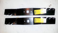Set of 2 MTD Cub Cadet Troy Bilt 42" mower Predator mulching blades 742-0616 942-0616 - D&M Supply Inc. 