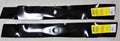 Set of 2 XHT John Deere 42" Lawn Mower Blades LA Series - D&M Supply Inc. 