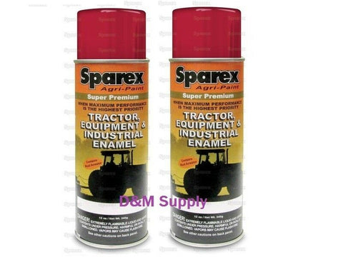 2 Cans Snapper Lawn Mower Red Super Premium Spray Paint