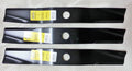 Set of 3 Heavy Duty Hustler Excel Fastrak 54" XHT Lawn Mower Blades - D&M Supply Inc. 