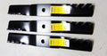 Set of 3 John Deere 62" Lawnmower Mulching Predator Blades - D&M Supply Inc. 