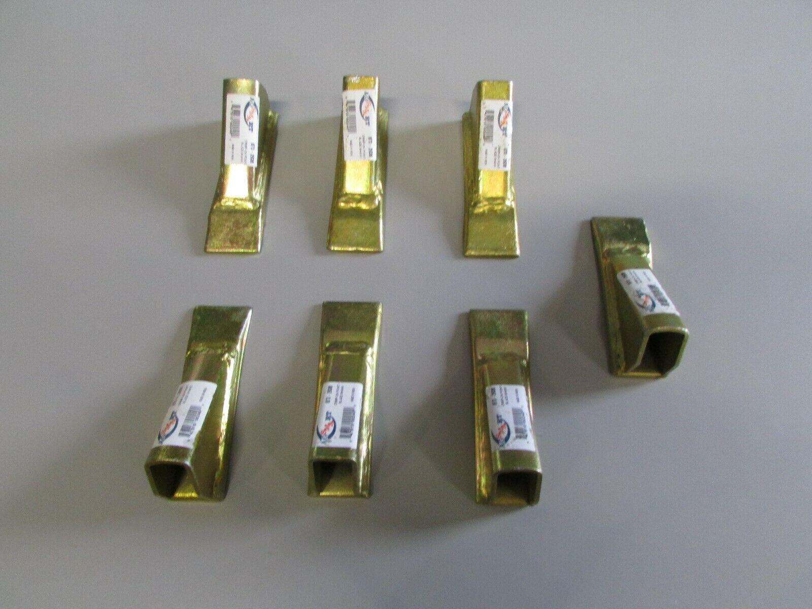 7 pack of Box blade scape blade ripper shanks points tips for 3/4" thk shank