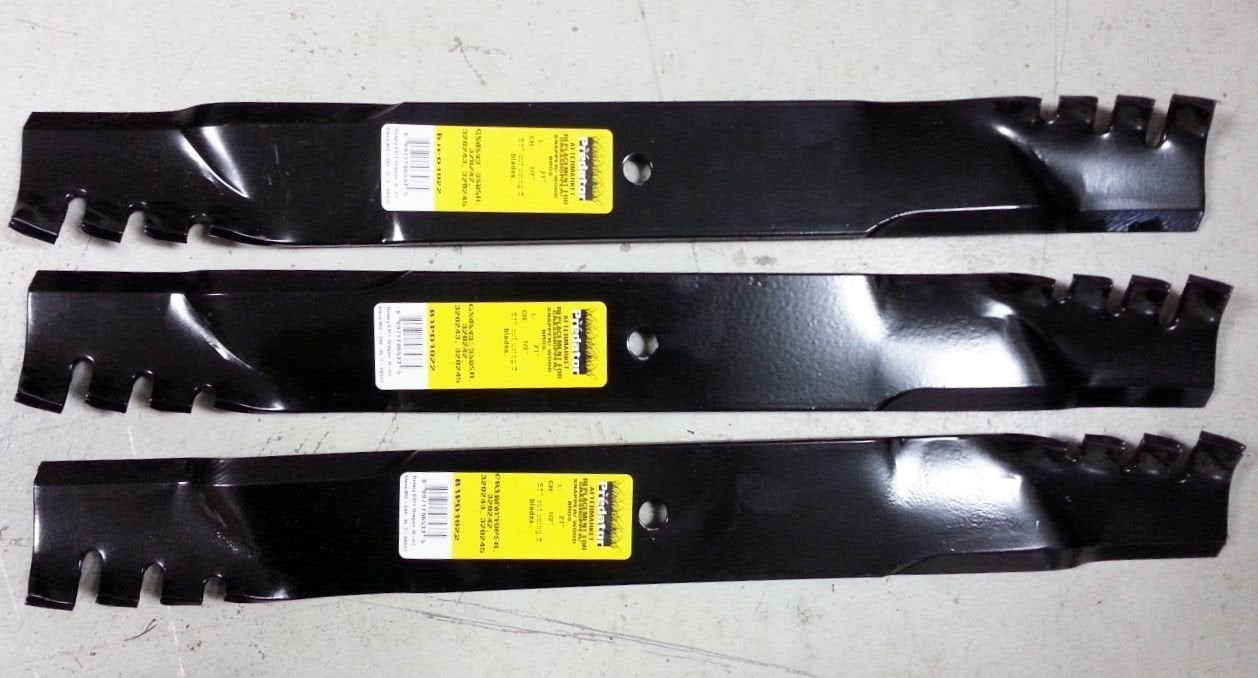 16. 1/2 Wave Mulch Mower Blade (to fit HUSTLER / WRIGHT STANDER / FERRIS 16. 1/2 Wave Mulch Mower Blade (to fit HUSTLER / WRIGHT STANDER / FERRIS