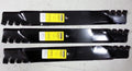 Set of 3 Heavy Duty Ferris 44" Predator Mulching Lawnmower Blades - D&M Supply Inc. 