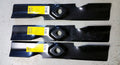 Set of 3 Heavy Duty XHT Exmark 48" Lawn Mower Blades - D&M Supply Inc. 