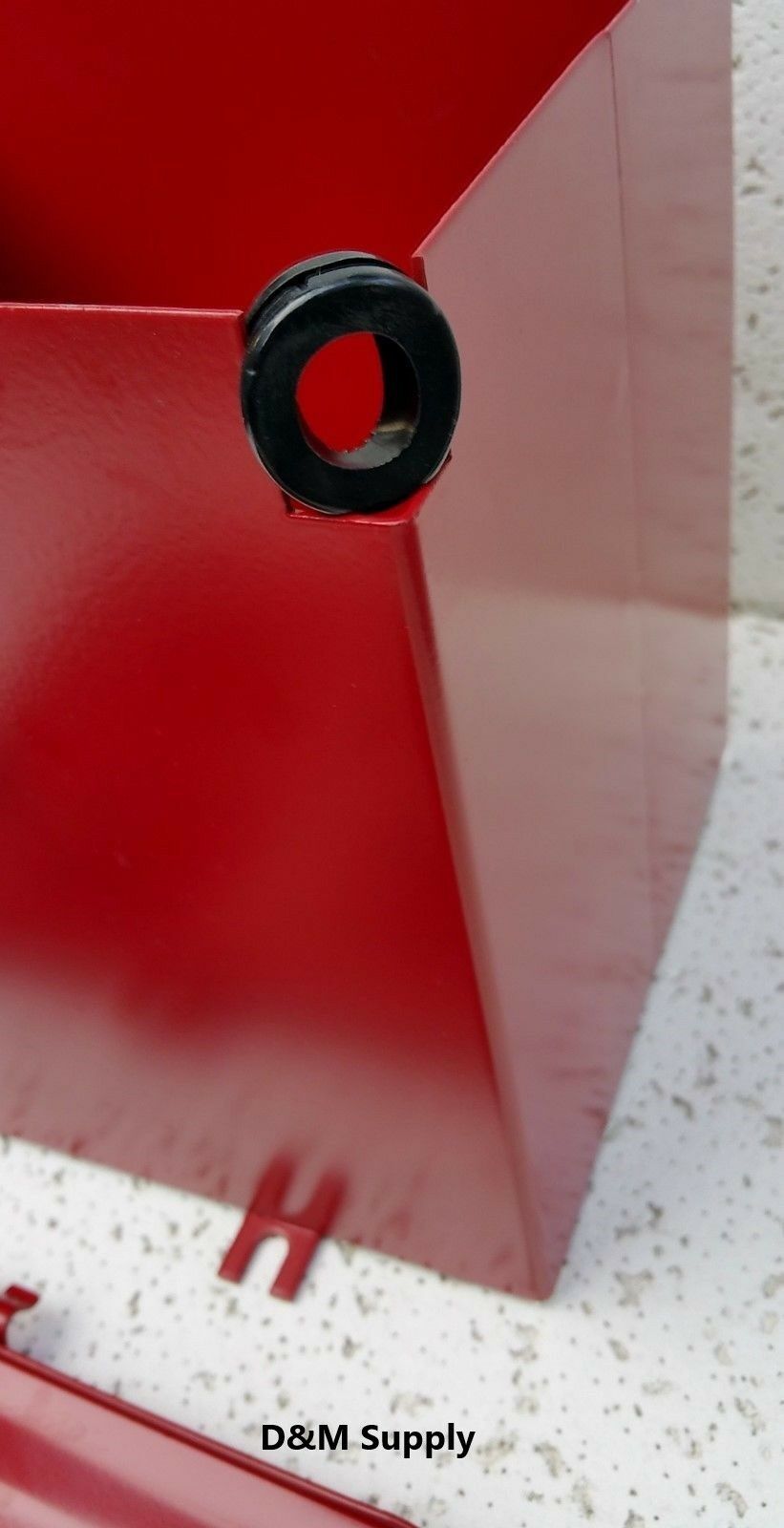Deluxe Farmall IH International Tractor Super A C painted battery box 350634R91