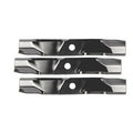 Set of 3 XHT Heavy Duty Exmark Lawn Mower Blades 48" Deck - D&M Supply Inc. 