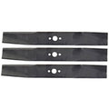 Set of 3 Heavy Duty XHT Cub Cadet MTD White 48" Lawn Mower blades - D&M Supply Inc. 