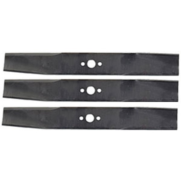 Set of 3 Heavy Duty XHT Cub Cadet MTD White 48" Lawn Mower blades - D&M Supply Inc. 