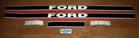 Ford Tractor 1720 Hood Decals - D&M Supply Inc. 