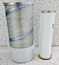 Air Filter Set Compatible with Hitachi Excavator UH02 UH04 UH05 UH06 UH07 UH09 WH04 WH051d WH052 WU04D