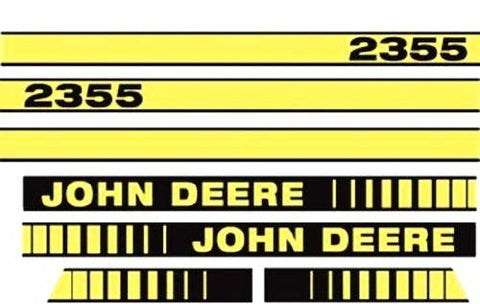 John Deere 2355 Tractor Decal set - D&M Supply Inc. 