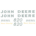 John Deere 820 Diesel Tractor Decal Set - D&M Supply Inc. 