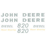 John Deere 820 Diesel Tractor Decal Set - D&M Supply Inc. 