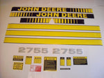 John Deere 2755 Tractor Decal Set with Caution Decals - D&M Supply Inc. 