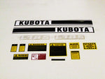 Kubota KL185 Tractor Decal Set with Caution Decals - D&M Supply Inc. 