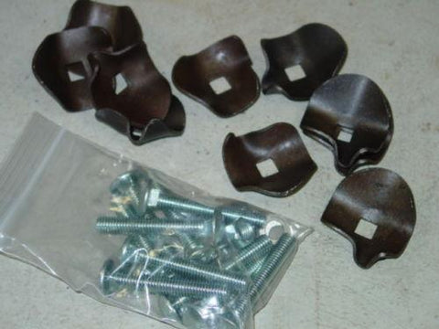 10 Pack New Holland Hay Rake Teeth Hold Down Clips - D&M Supply Inc. 