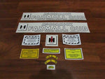McCormick Farmall IH International Cub Tractor Decal Set with Caution Decals - D&M Supply Inc. 
