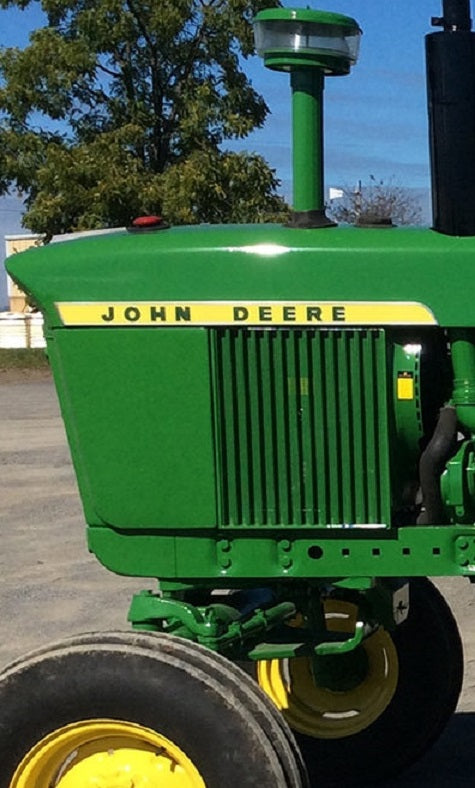 Single Painted Side Screen with spring for John Deere Tractor 4000 4010 4020